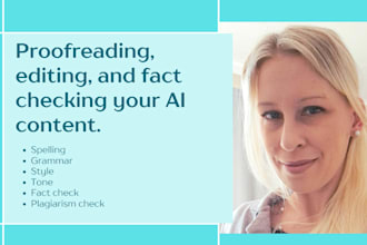 proofread and edit your ai content