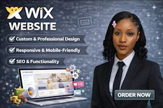 design and redesign wix website wix blog website wix landing page