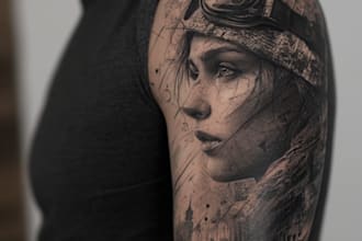 create a cover up or makeover your tattoo design