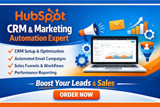 setup hubspot website hubspot landing page hubspot CRM zoho CRM zoho campaign