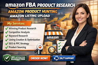do amazon fba product research amazon product hunting amazon listing upload