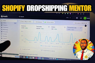 be your shopify dropshipping mentor, ecommerce coach and shopify consult