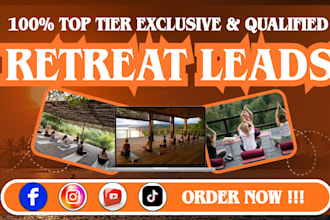 retreat leads marketing wellness retreat leads facebook google instagram ads
