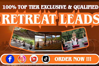 retreat leads marketing wellness retreat leads facebook google instagram ads