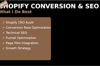 shopify cro audit optimize for shopify website with llms txt robots txt