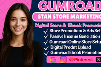 do gumroad, gumroad promotion, gumroad digital products store, gumroad design