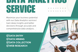 be your virtual assistant for data entry,  web research