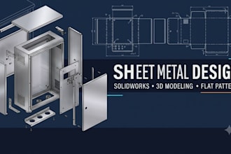 design electrical panels and sheet metal enclosures in solidworks