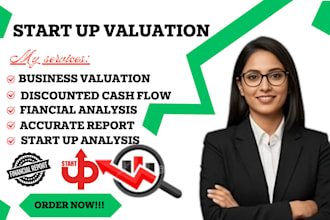 certified startup valuations for investor trust saas model, valuation
