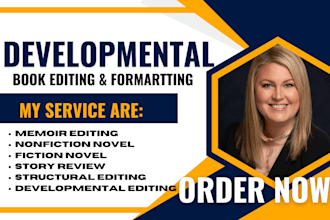 developmental edit, chapters critique, book synopsis edit provide feedback