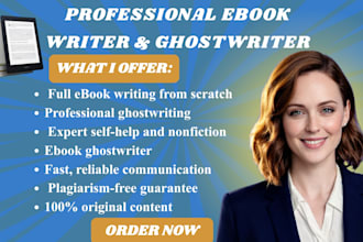 ghostwrite ebook writing  ebook writer ebook formatting self help