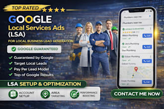 set up and optimize google local services ads for local businesses