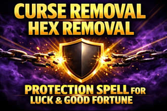cast curse removal, hex removal, protection spell to bring luck, good fortune