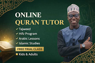 teach quran with tajweed arabic lesson islamic studies online as hifz teacher