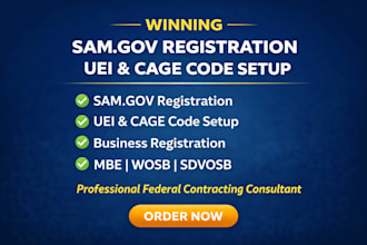 do sam gov registration, uei and cage code for government contracts