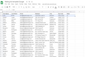 find email address, b2b, contact list, data entry
