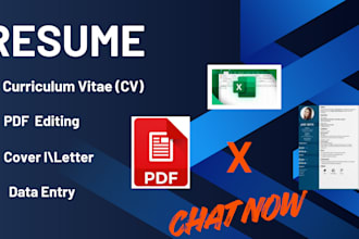 design CV, resume maker, and cover letter