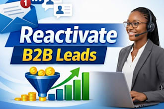 reactivate cold b2b leads into sales opportunities