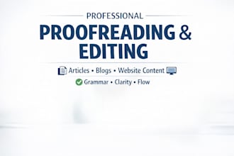 proofread and edit your essay, research paper, or assignment