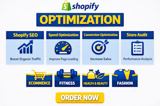 setup shopify optimization avada tinyimg sherpas booster plug in SEO
