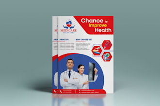 create clean and attractive flyer design for any industry