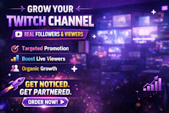 promote your twitch channel organically