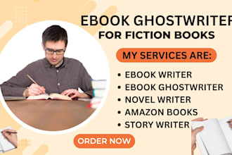 be your ebooks ghostwriter, kdp book, book ghostwriter ebook formatting and edit