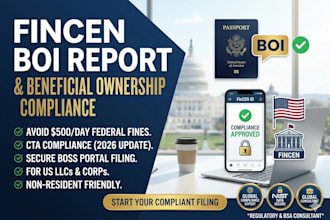 file your fincen boi report and beneficial ownership compliance