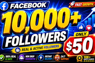 grow your facebook 10k followers, organically