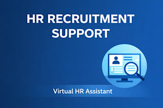be your HR virtual assistant for recruitment support