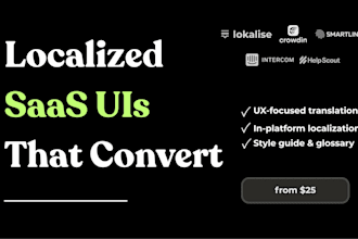 do expert saas and uxui localization english to spanish