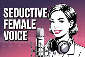 record seductive female nsfw voice, flirty, fantasy, girlfriend, asmr