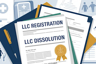 do USA llc registration, dissolve llc, obtain ein for resident and nonresident