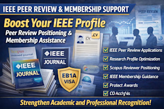 secure peer review invite on ieee membership application