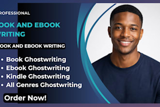 ghostwrite your romance fantasy or memoir book with your unique voice