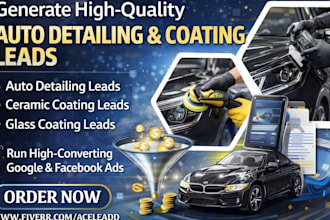 generate auto detailing and ceramic coating leads