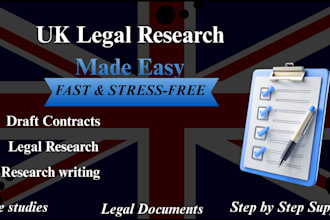 do legal research, contract drafting, bid tender writing draft legal documents