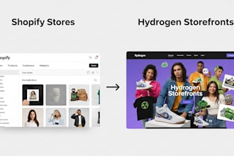 create shopify stores hydrogen storefronts with oxygen hosting