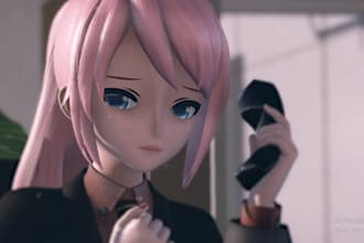 create detailed mmd models for animations and music videos