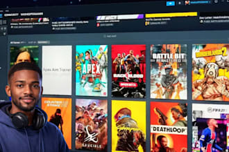 develop a professional PC game in unreal engine ready for steam