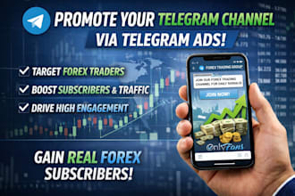 run telegram ads to reach 500k real forex traders forex telegram promotion