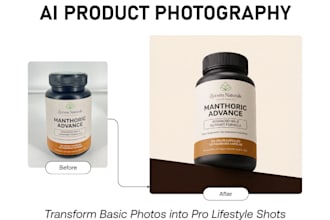 create ai product photography for amazon and shopify