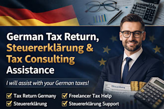 assist with german tax return, steuererklarung and tax consulting