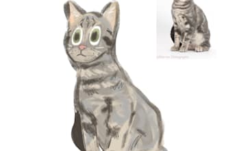 draw your cat in my style