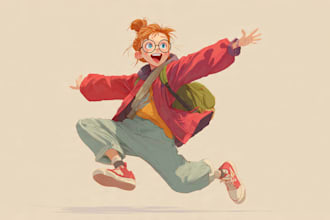 illustration character design, and fan art