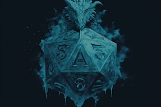 make rpg dnd inspired logo artwork