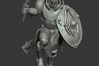 create custom articulated 3d figures bjd toy dragon model stl for 3d printing