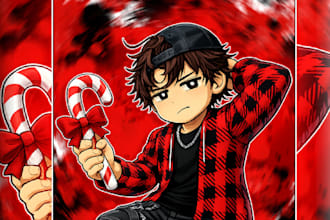 draw high quality custom roblox character art