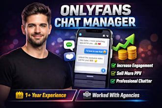 professionally manage your onlyfans profile chat