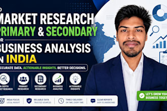 do market research primary and secondary for business analysis in india